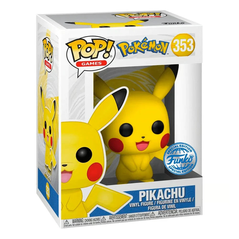 Pikachu (Standing) Special Edition Funko Pop! Vinyl Figure #353 Games Pokemon