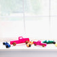 Montessori Educational Small Red Wooden Pickup Truck for Toddlers 1–3 | Eco-Friendly Maple Wood Toy | Made in the USA 🇺🇸