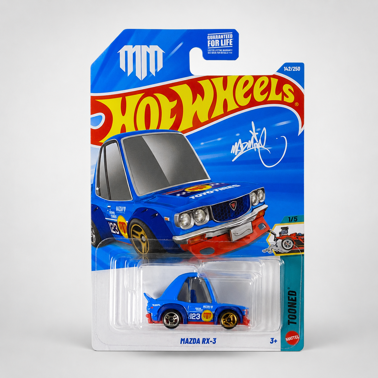 Hot Wheels Mazda RX-3 | Tooned Series 1/5 - 142/250