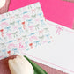 Pink Bow Notecard Set