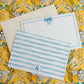Blue Bow Notecard Set