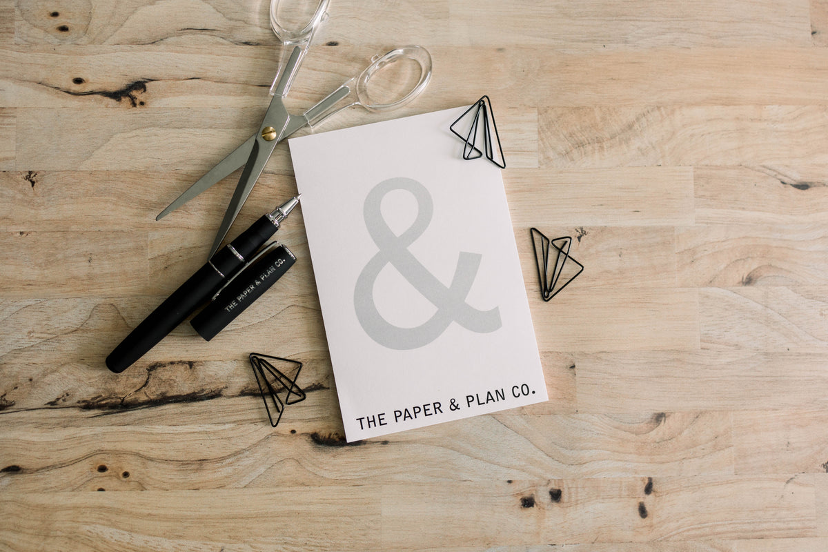 Signature "&" Sticky Notes 2-Pack