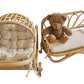 The Heirloom Doll Couch | Boho Montessori Doll Furniture | Eco-Friendly Pretend Play Sofa for Dolls