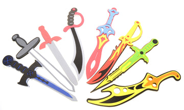 Az Trading & Import 8 Pack Foam Swords Play Set