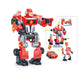 3-In-1 Take-A-Part Robot Toy Playset (Red)