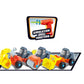 3-In-1 Take-A Part Construction Toy Truck With Power Tool (Bulldozer + Excavator + Roller)