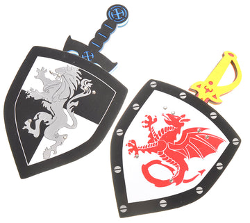 Az Trading & Import Foam Swords And Shields 2 Pack (Ninja Warrior)