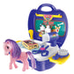 Portable Pony Carrier Play Set