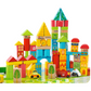 City Transportation Wooden Building Blocks 100 Pc