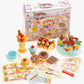 Birthday Cake 75Pcs Pretend Play Food Toy Set (Blue)