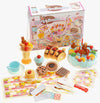 Birthday Cake 75Pcs Pretend Play Food Toy Set (Blue)