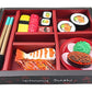 Japanese Sushi Dinner Bento Box Pretend Play Cutting Food Set 21Pcs