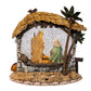 8-Inch Lighted Nativity Scene with Spinning Glitter Water