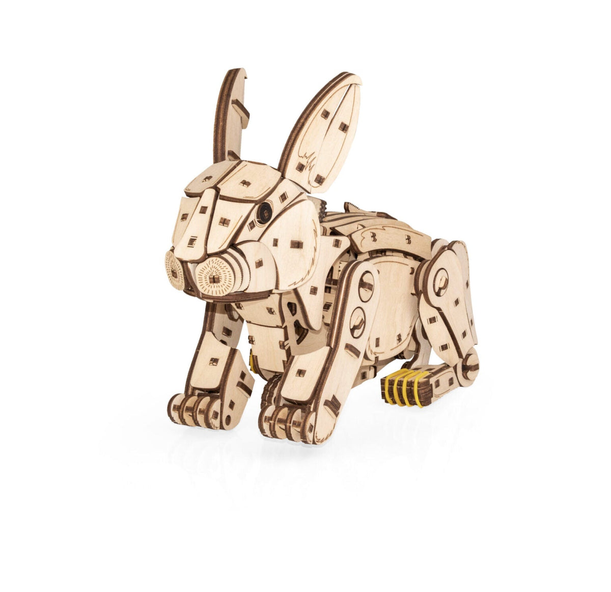 Rabbit — Mechanical Wooden Model, 288 Pieces