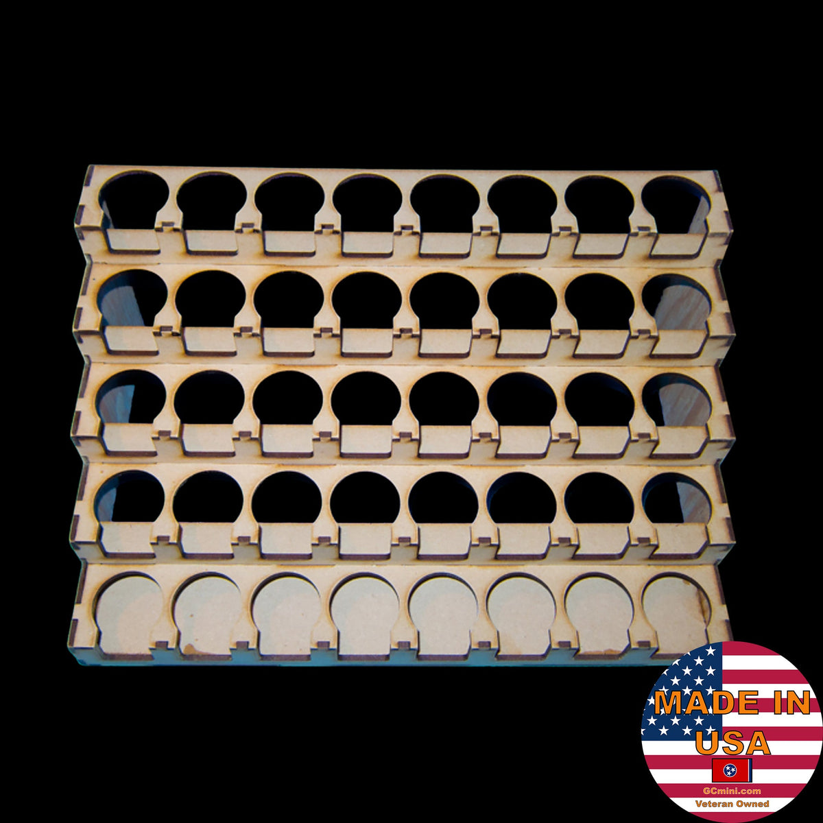 31mm Paint Rack for 40 Monument Hobbies Pro Acryl Bottles