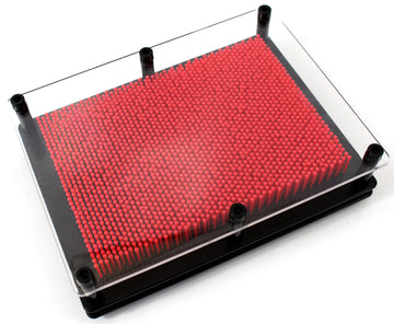 Az Trading & Import 3D Pin Art Impression Board (Red)