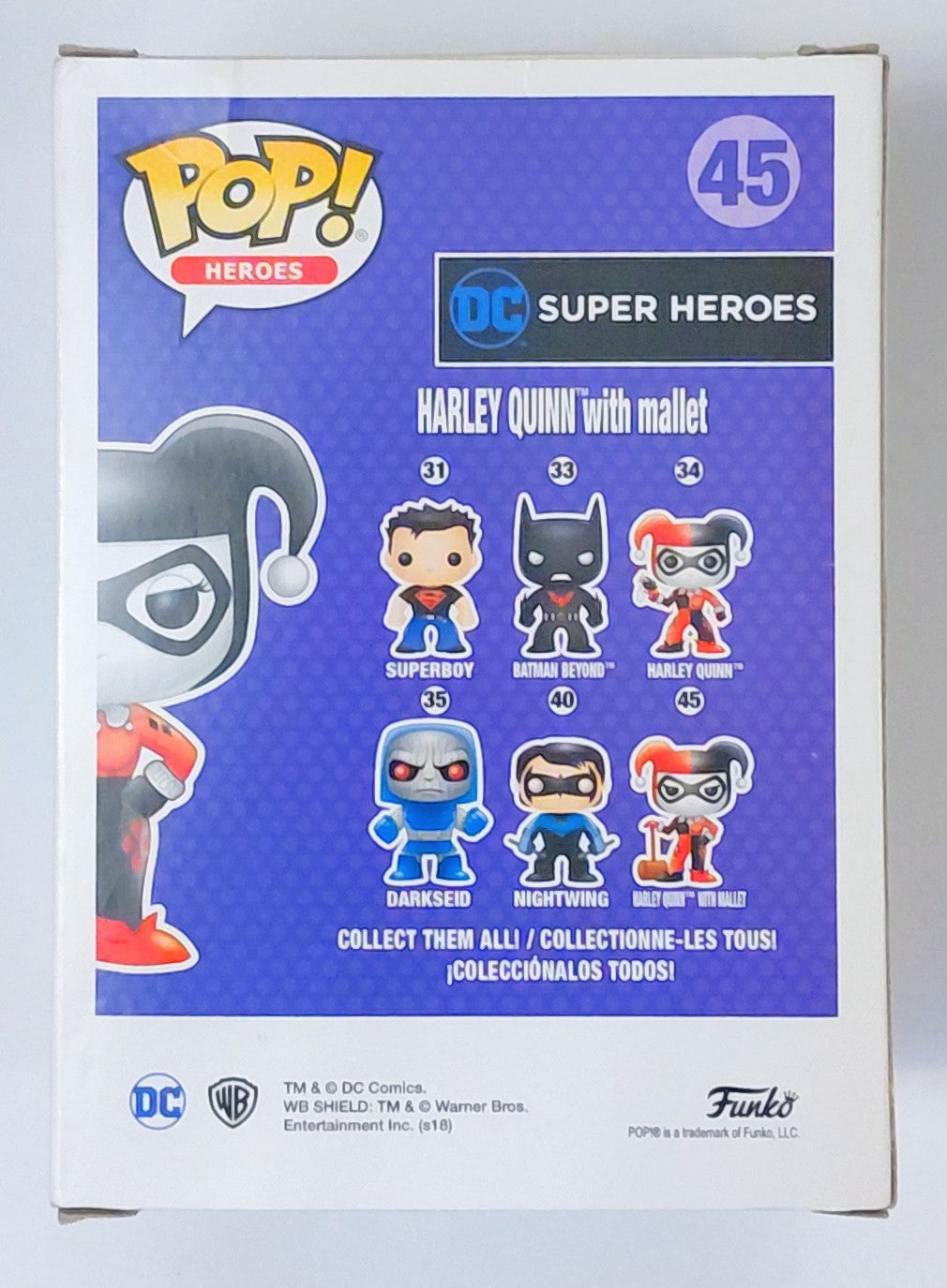 DC Funko Pop - Harley Quinn with Mallet