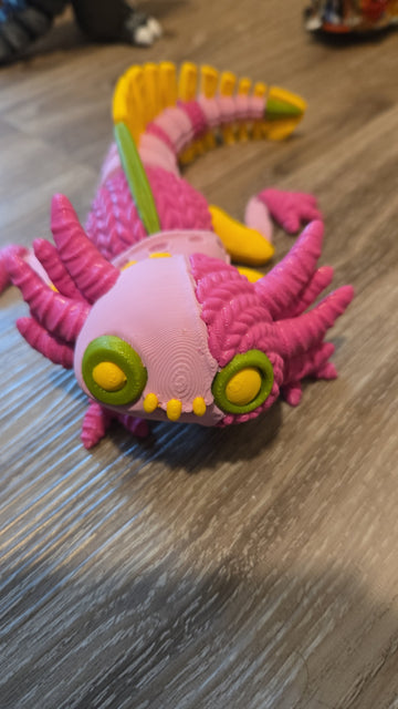 Stuffed Axolotl