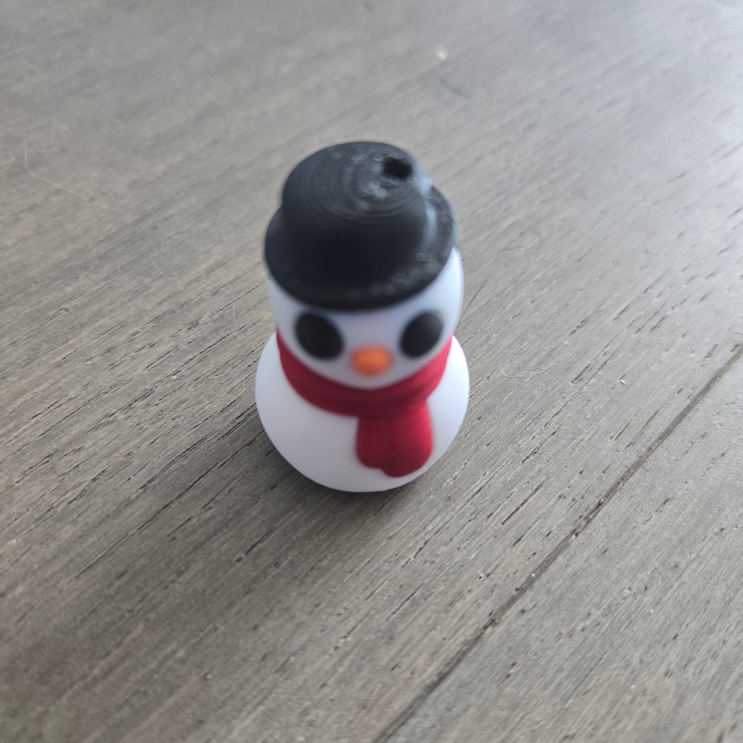 Mini Snowman Keychain – Toytooth