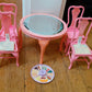 Barbie Playset - Sweet Roses Dining Table and Chairs