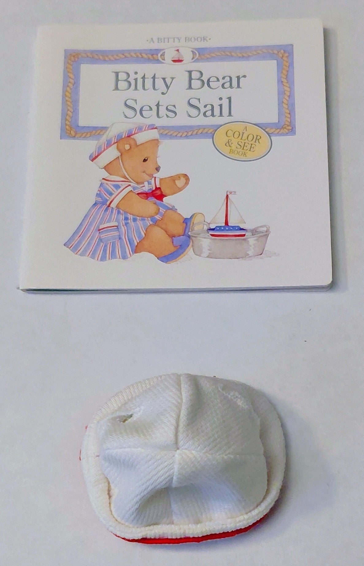 Bitty Bear Sets Sail Set - Hat and Coloring Book
