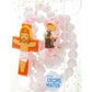Saint Anthony Catholic Rosary Girls | Pink Prayer Beads | Little Drops of Water