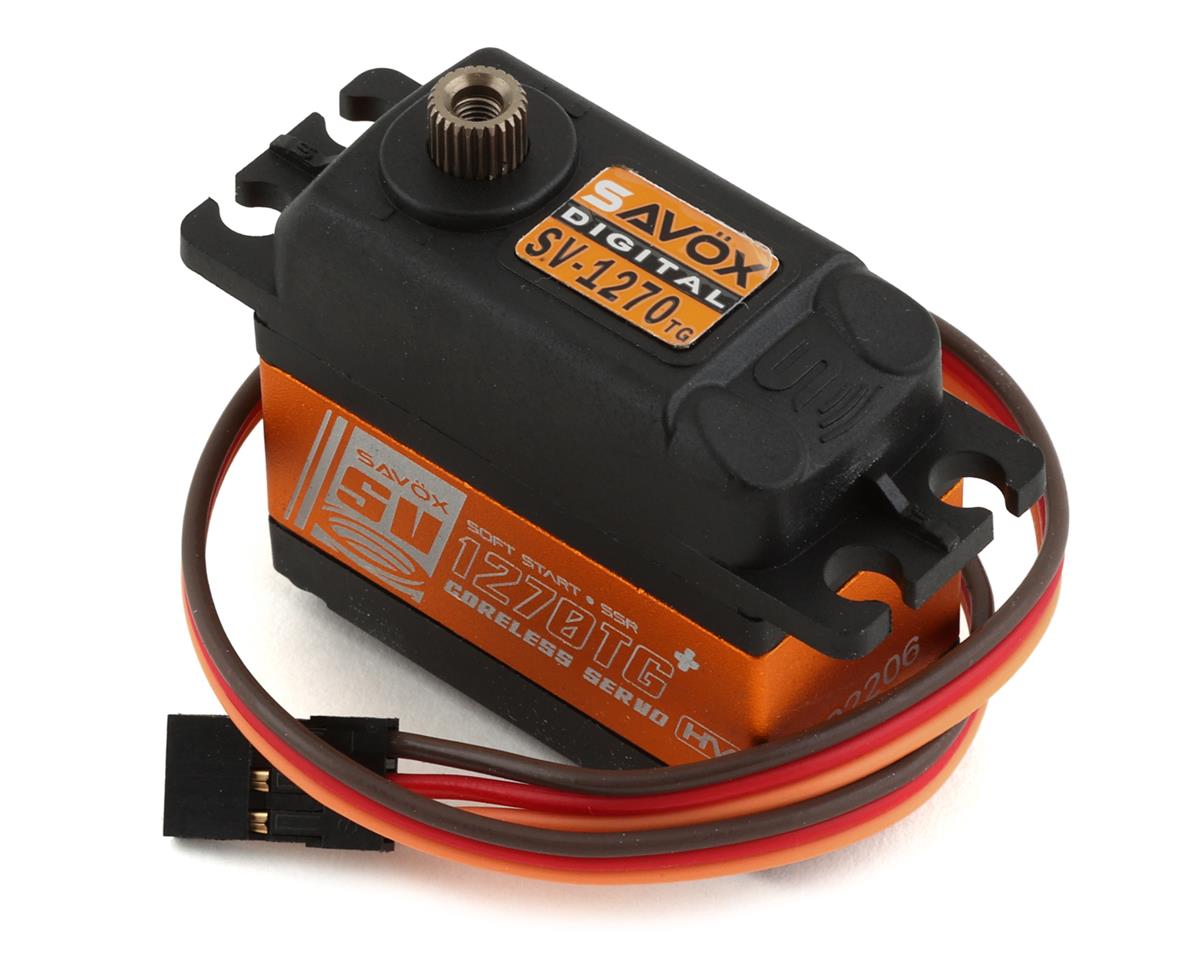 Savox SV-1270TGP High-Voltage Digital Monster Torque Titanium-Gear Servo (625 oz @ 8.4V)