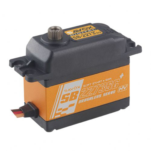 Savox SB2273SGP Plus 1/8 Scale HV Brushless Servo - 12-Bit | Steel Gears