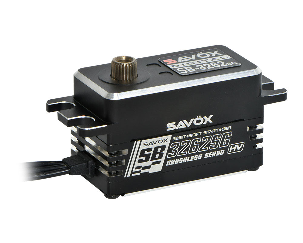 Savox SB3262SG-BE Black Edition High-Torque HV Brushless Servo - Competition Grade