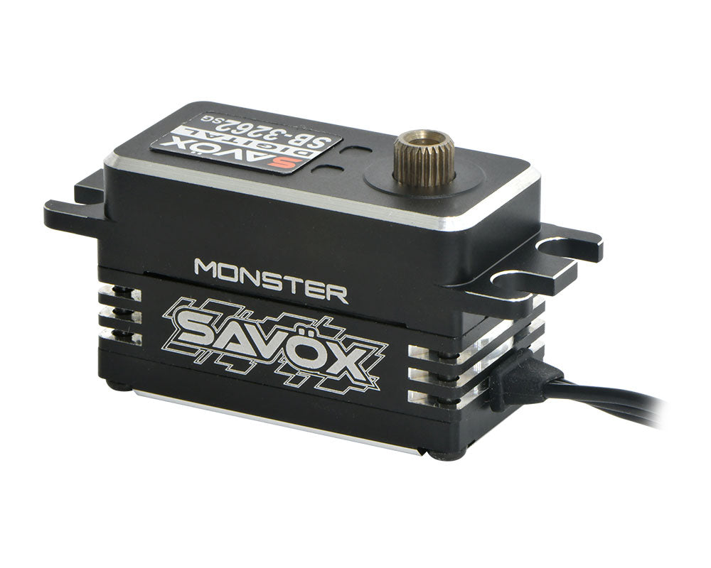 Savox SB3262SG-BE Black Edition High-Torque HV Brushless Servo - Competition Grade