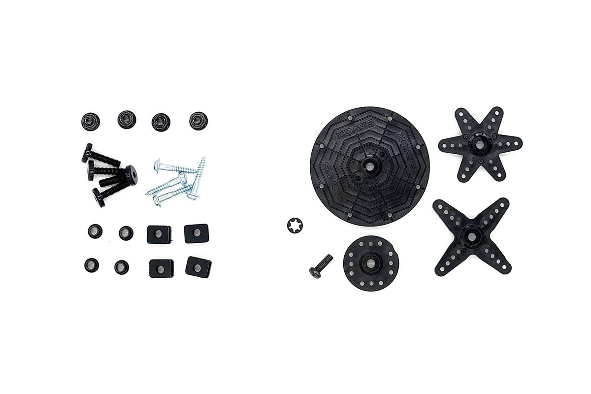 Savox SC1251MGP-BE Black Edition Low-Profile Servo - 1/10 On-Road Racing