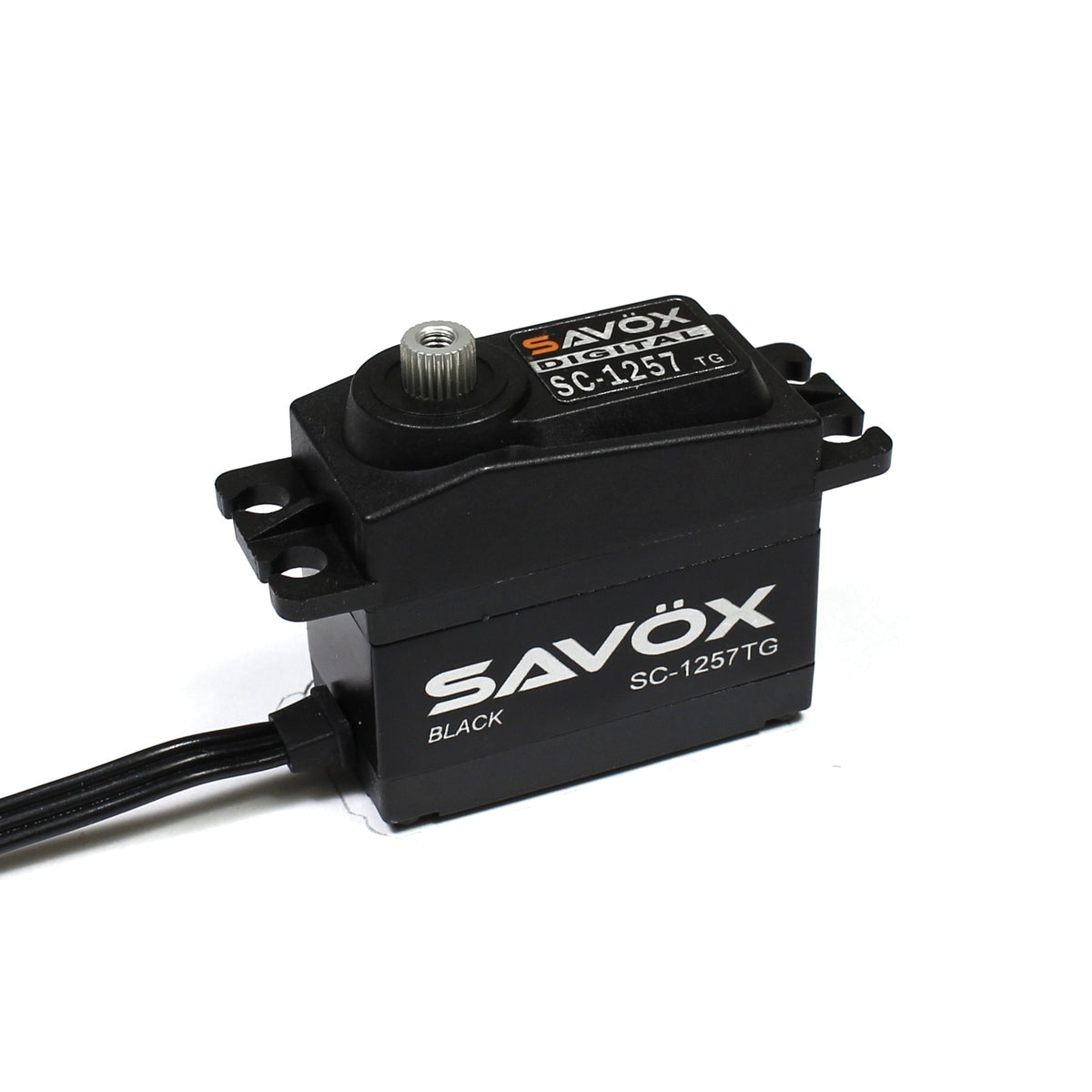 Savox SC-1257TG-BE Black Edition 1/10 Coreless Digital High-Speed Servo (0.07 sec / 139 oz @ 6.0V)