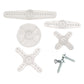 Savox Plastic Micro Servo Horn Set for Metal Gear Servos 21 Tooth