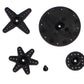 Savox Plastic Standard Servo Horn Set for Metal Gear Servos 25 Tooth