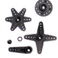 Savox Plastic Standard Servo Horn Set for Metal Gear Servos 25 Tooth