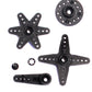 Savox Plastic Standard Servo Horn Set for Plastic Gear Servos 25 Tooth