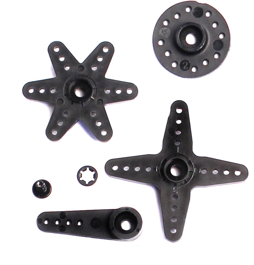 Savox Plastic Standard Servo Horn Set for Plastic Gear Servos 25 Tooth
