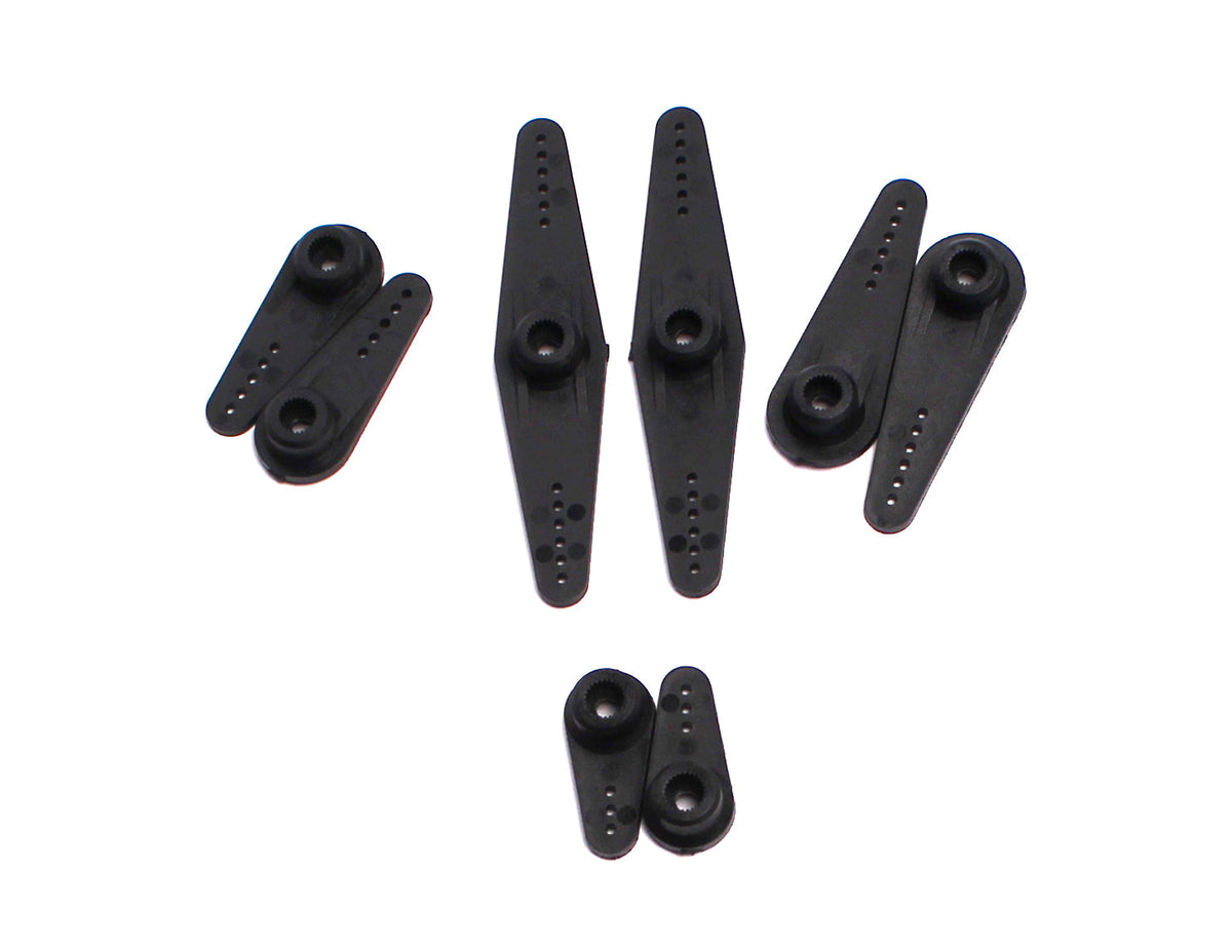 Savox Plastic Standard Horn Set Heavy Duty 25 Tooth (8pcs)