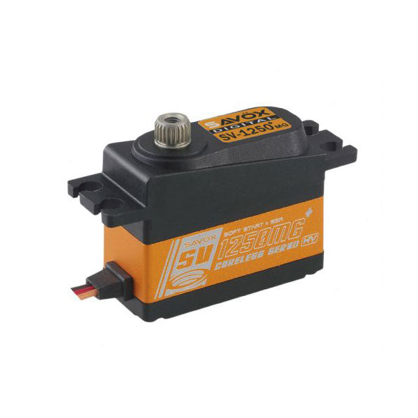 Savox SV1250MGP Plus HV Micro Tail Servo - Steel Gears | SSR Compatible