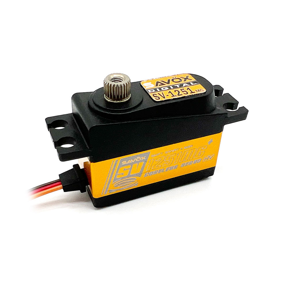 Savox SV1251MGP Low-Profile HV Digital Servo - 111 oz-in | Racing Performance