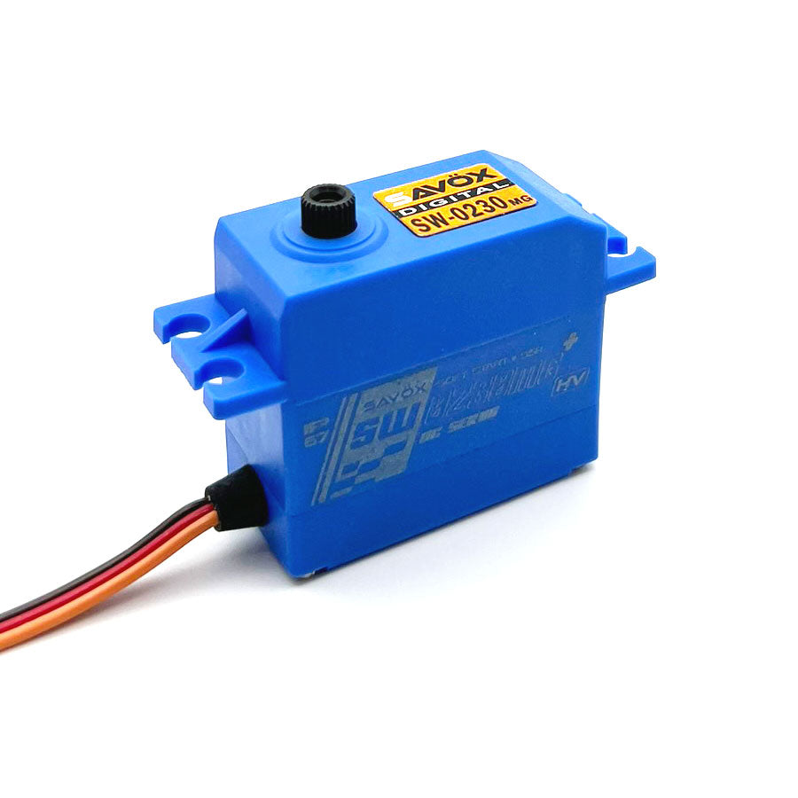 Savox SW0230MGP Plus Waterproof HV Standard Servo - Compact All-Weather