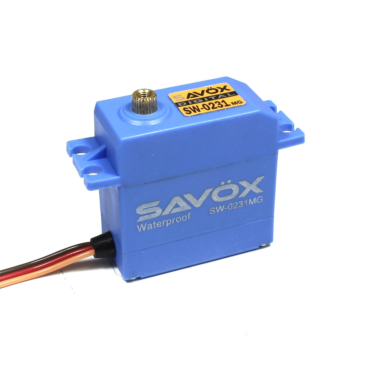 Savox SW0231MGP Waterproof Standard Digital Servo - All-Weather Metal Gears