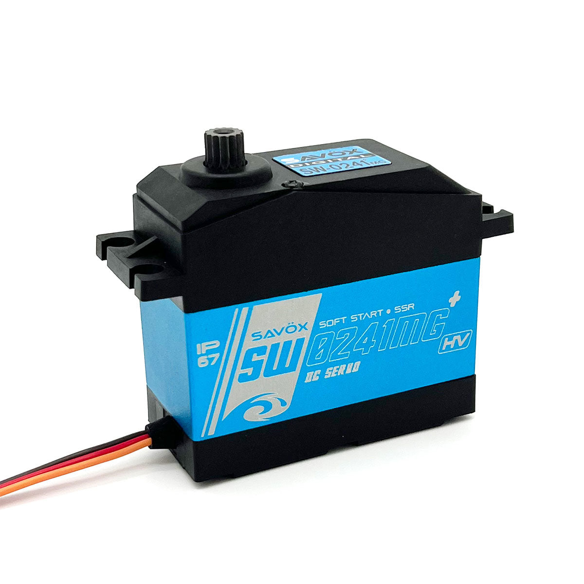 Savox SW0241MGP Waterproof 1/5 Scale High-Voltage Digital Servo for XRT, X-Maxx & Savage XL (555.5 oz @ 7.4V)
