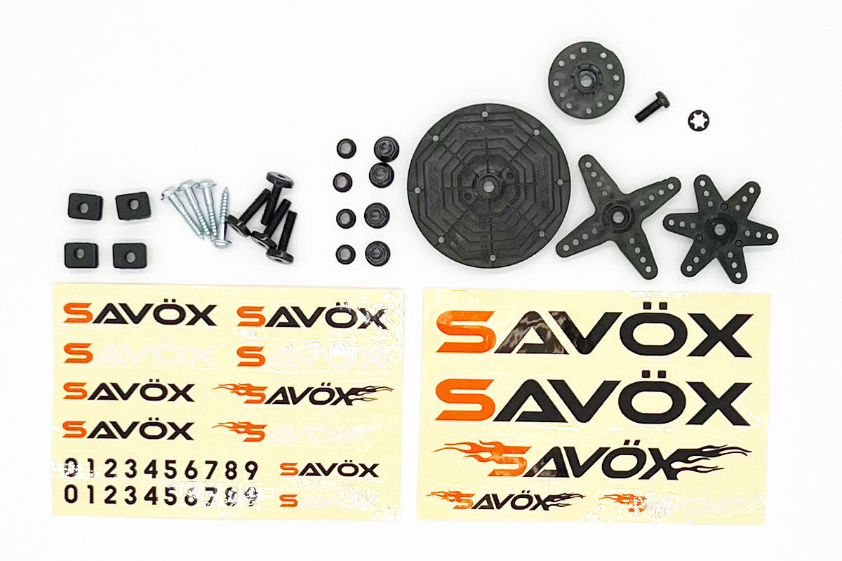 Savox SW1210SGP-BE Black Edition Waterproof HV Coreless Servo - Premium All-Weather