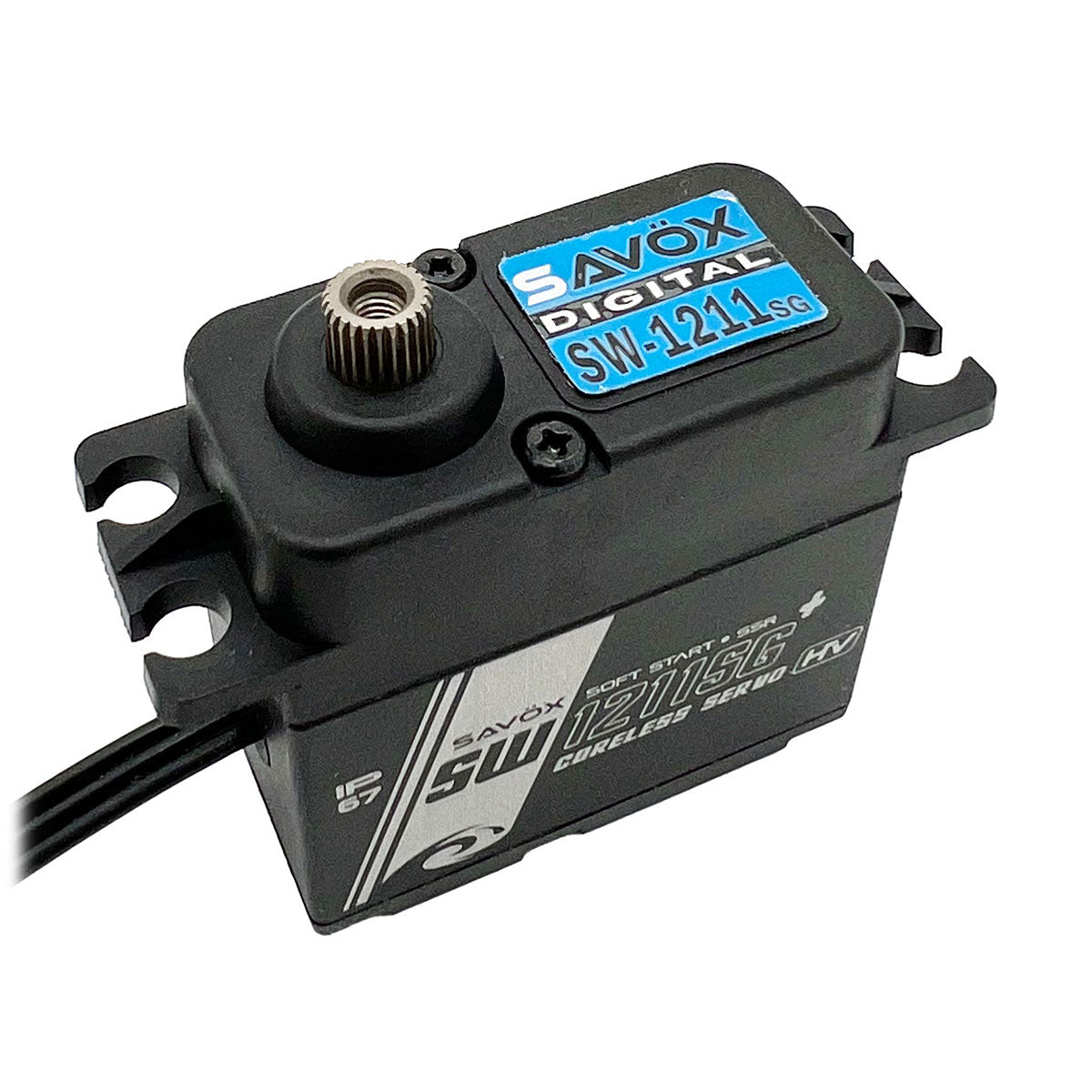 Savox SW1211SGP-BE Black Edition 1/10 Waterproof HV Standard-Size Digital Servo