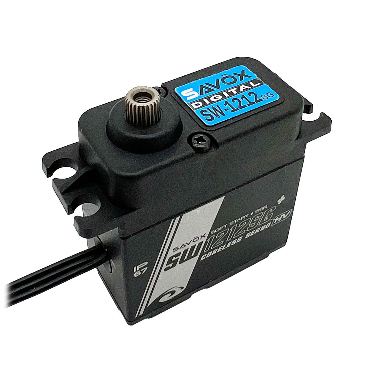 Savox SW1212SGP-BE Black Edition Waterproof HV Servo - Premium All-Weather