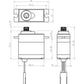 Savox SW1250MGP Waterproof Mini Servo for Traxxas 1/16 - HV Compatible