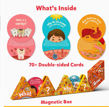 Skillmatics Flash Cards - Science Snippets the Human Body