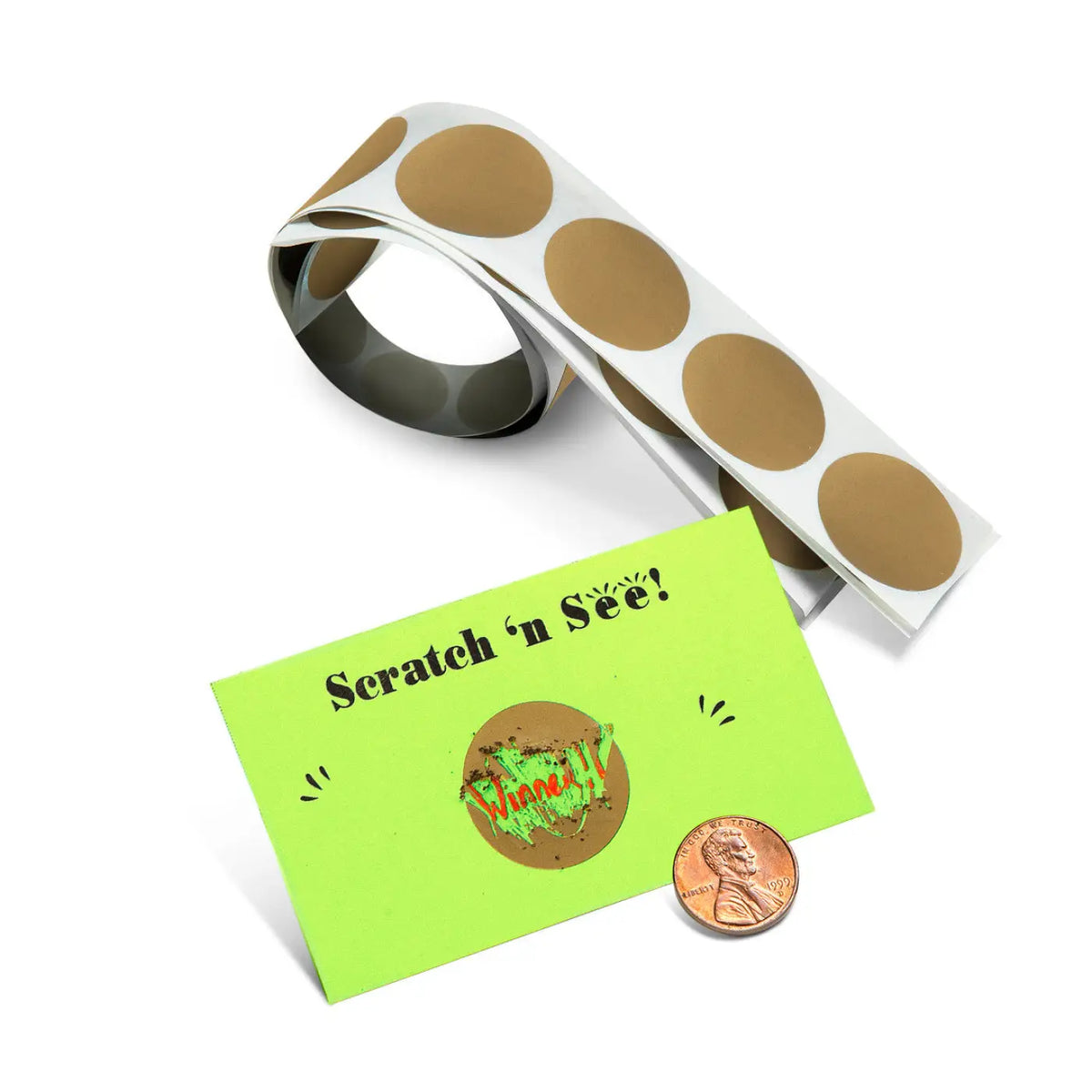 Scratch 'n See - Cards & Stickers