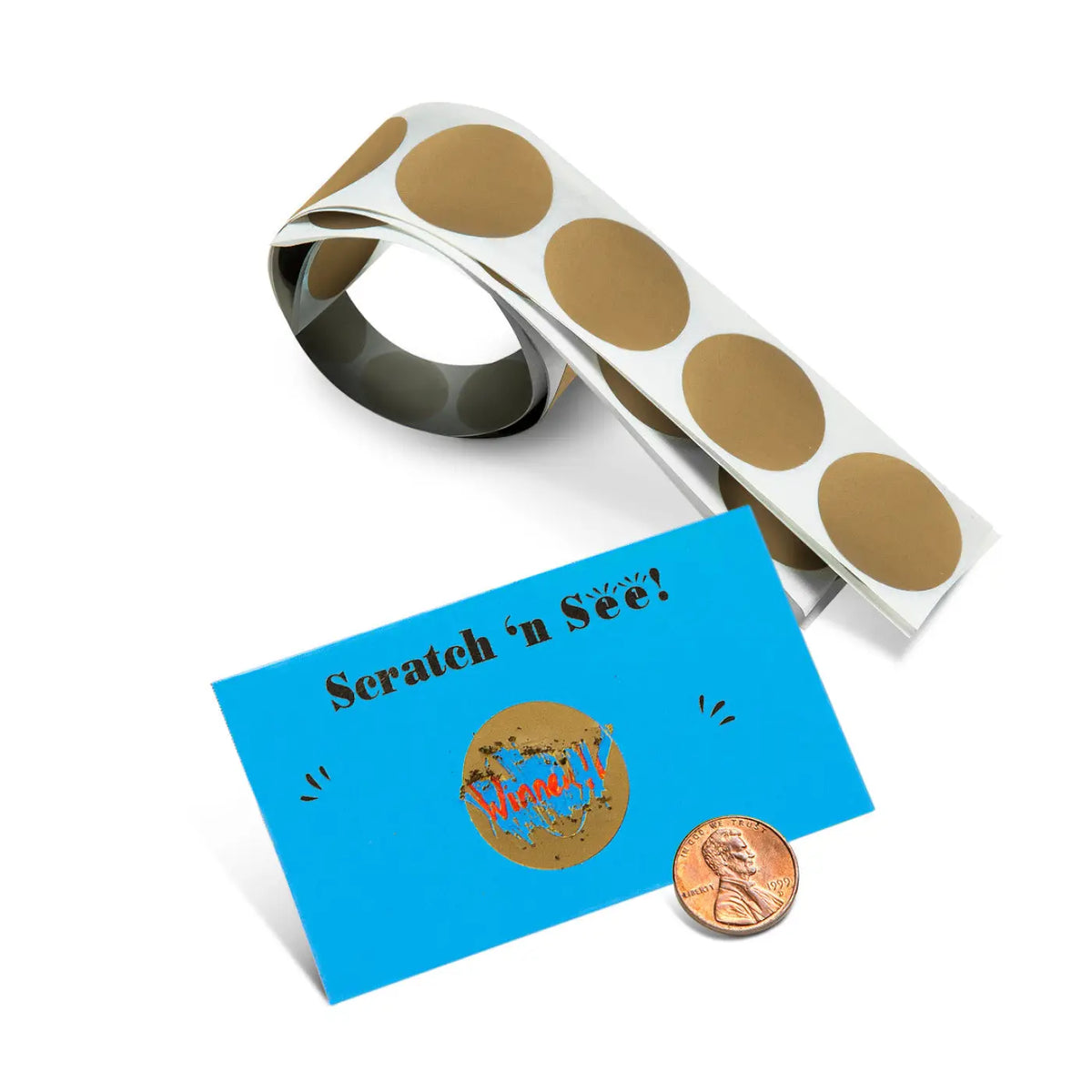 Scratch 'n See - Cards & Stickers